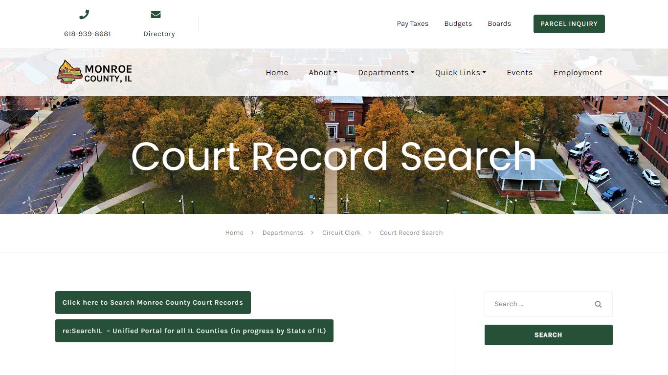 Court Record Search – Monroe County, IL